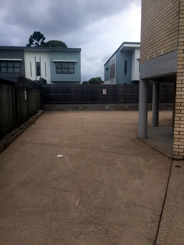 Commercial Carpark After Pressure Washing