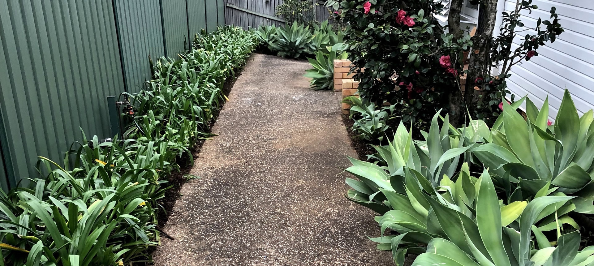 Residential Pathway Before