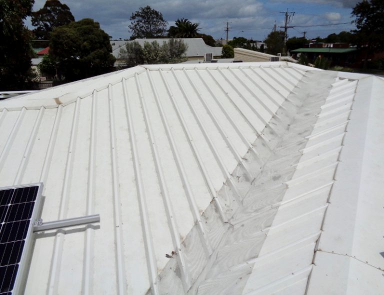 Soft Wash roof after cleaning Sunshine Coast